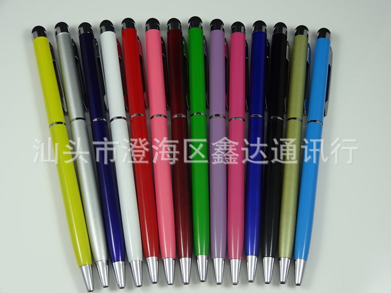 1pcs Universal Capacitive Pen Stylus Touchscreen Pen For Ipad Tablet PC For Samsung Random Color Capacitive Pen